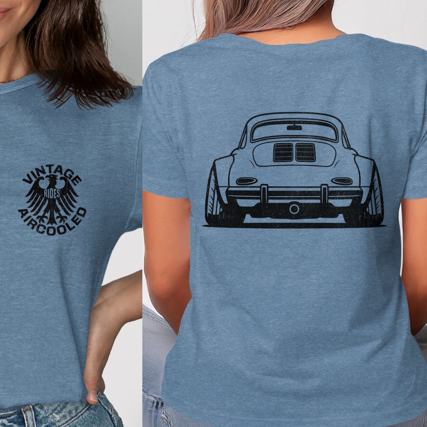 Vintage Aircooled Car Graphic Print T-Shirt product type