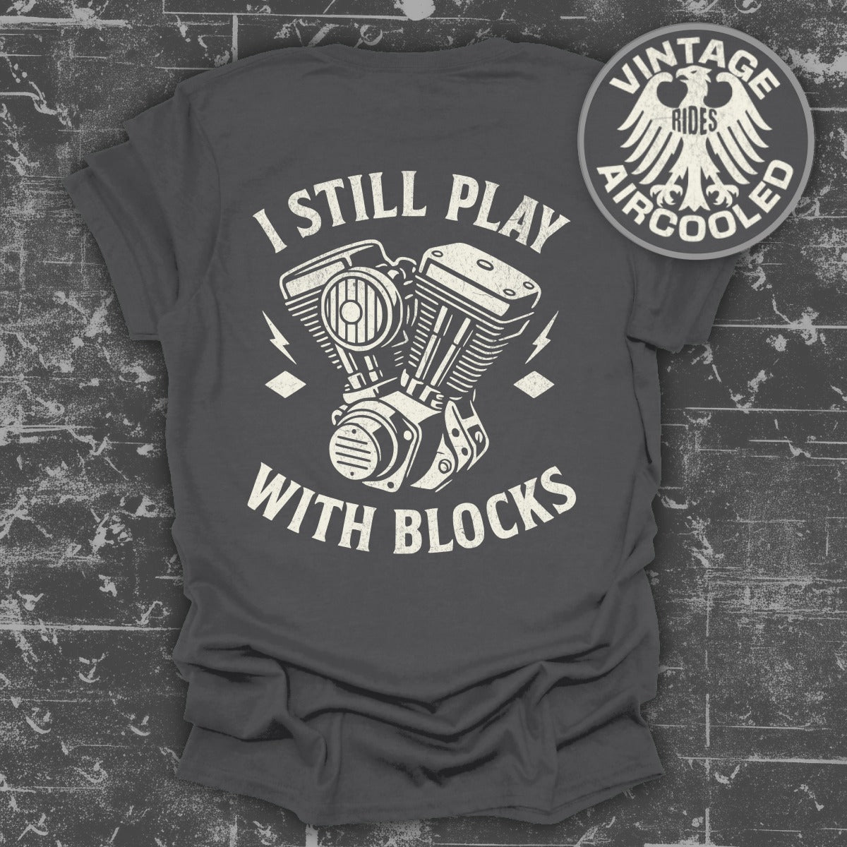 I Still Play With Blocks Aircooled Vintage Shirt product