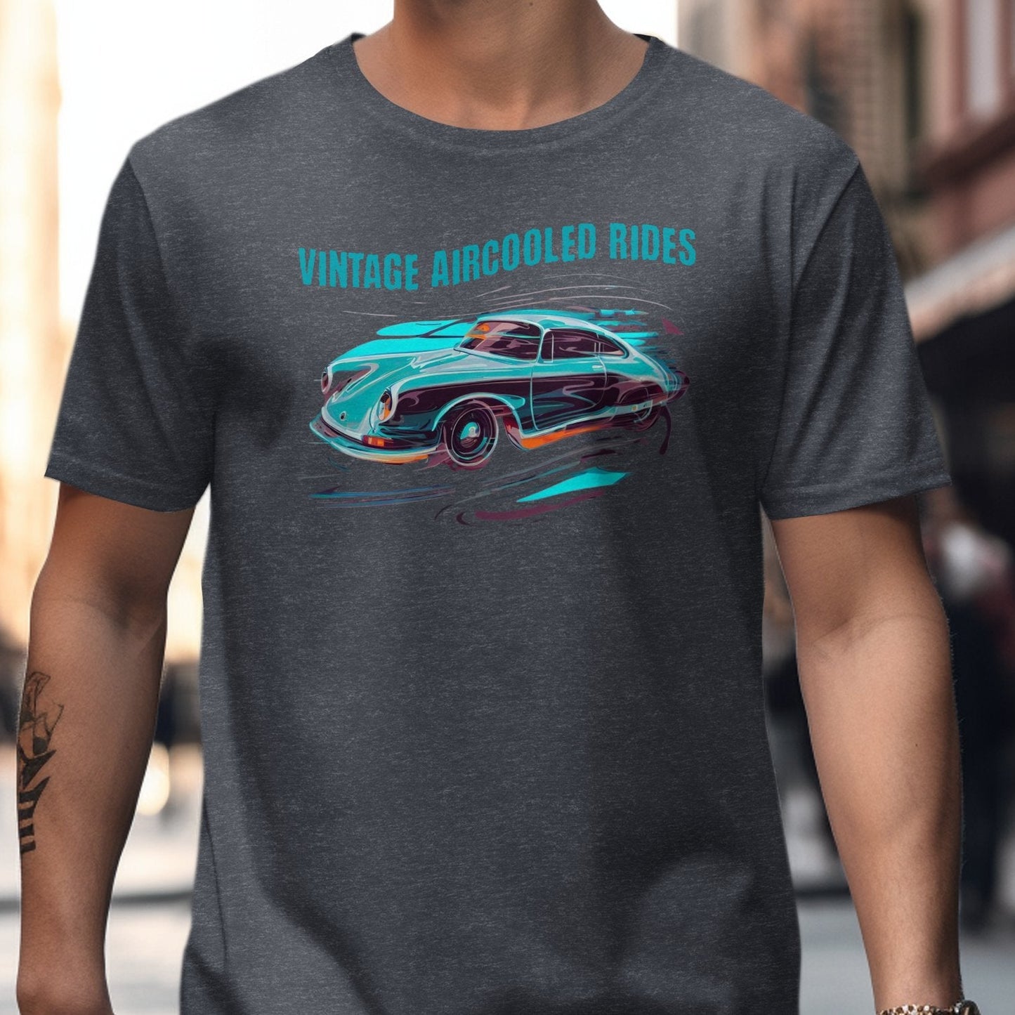Vintage Aircooled Rides Graphic Tee T-shirt product