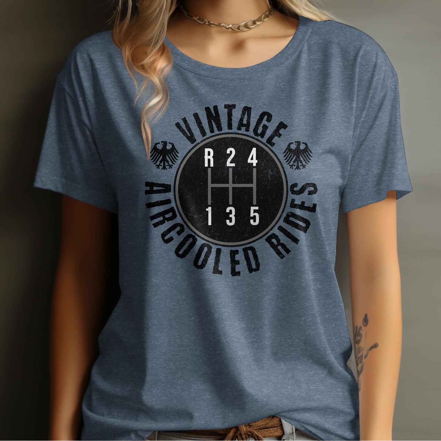 Vintage Aircooled Rides Graphic T-shirt product