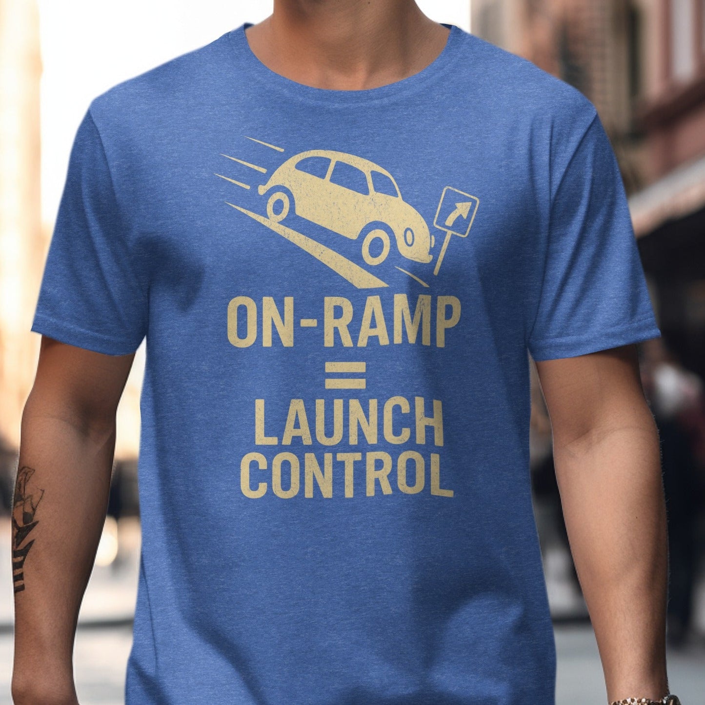 On-Ramp Equals Launch Control Graphic T-Shirt Product