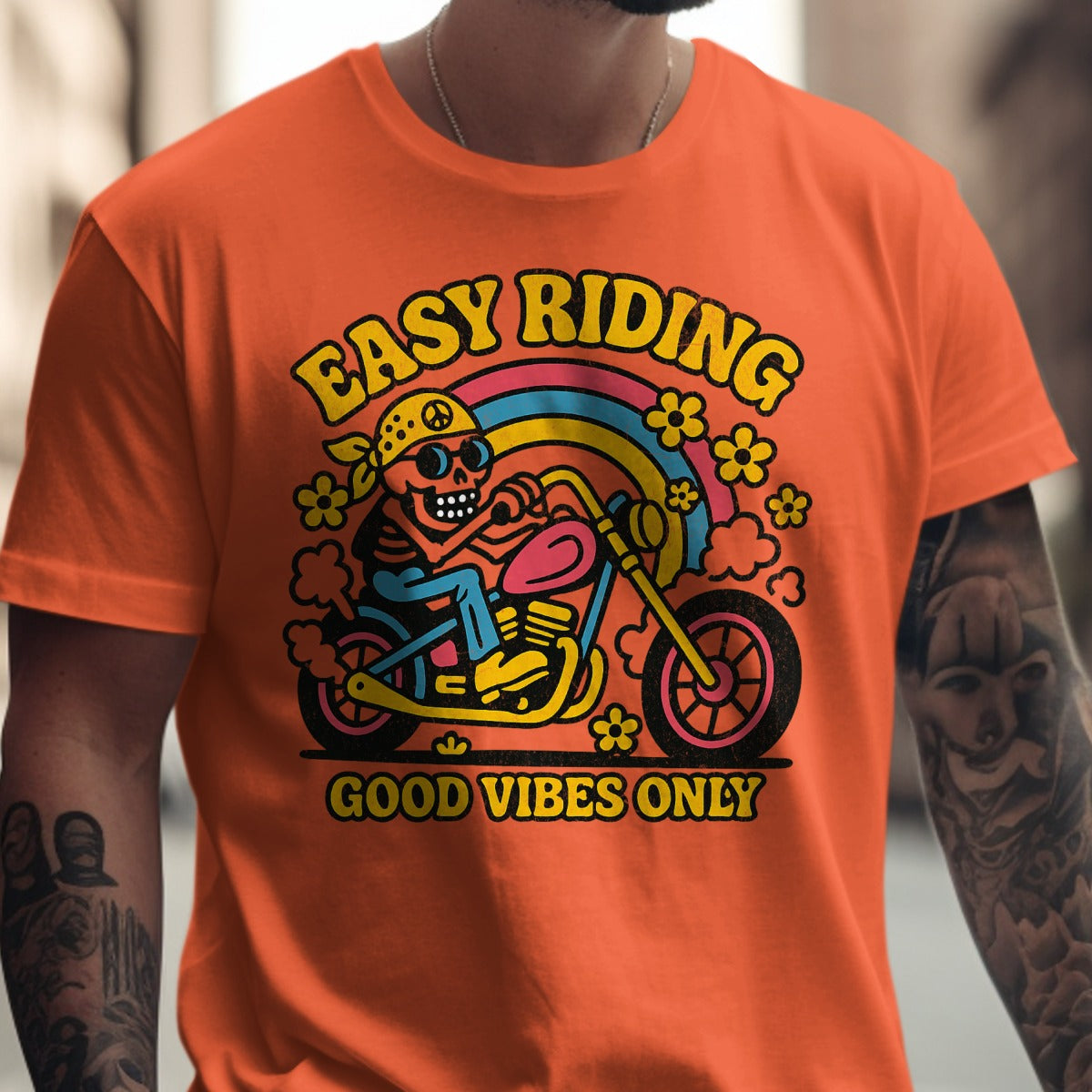 Easy Riding Good Vibes Only Graphic Tee product