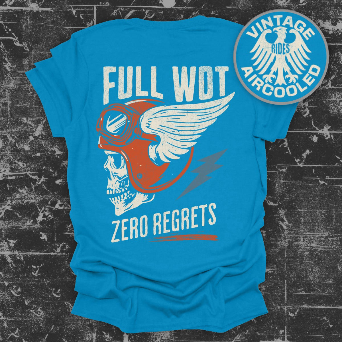 Full WOT Zero Regrets Vintage Aircooled Shirt product