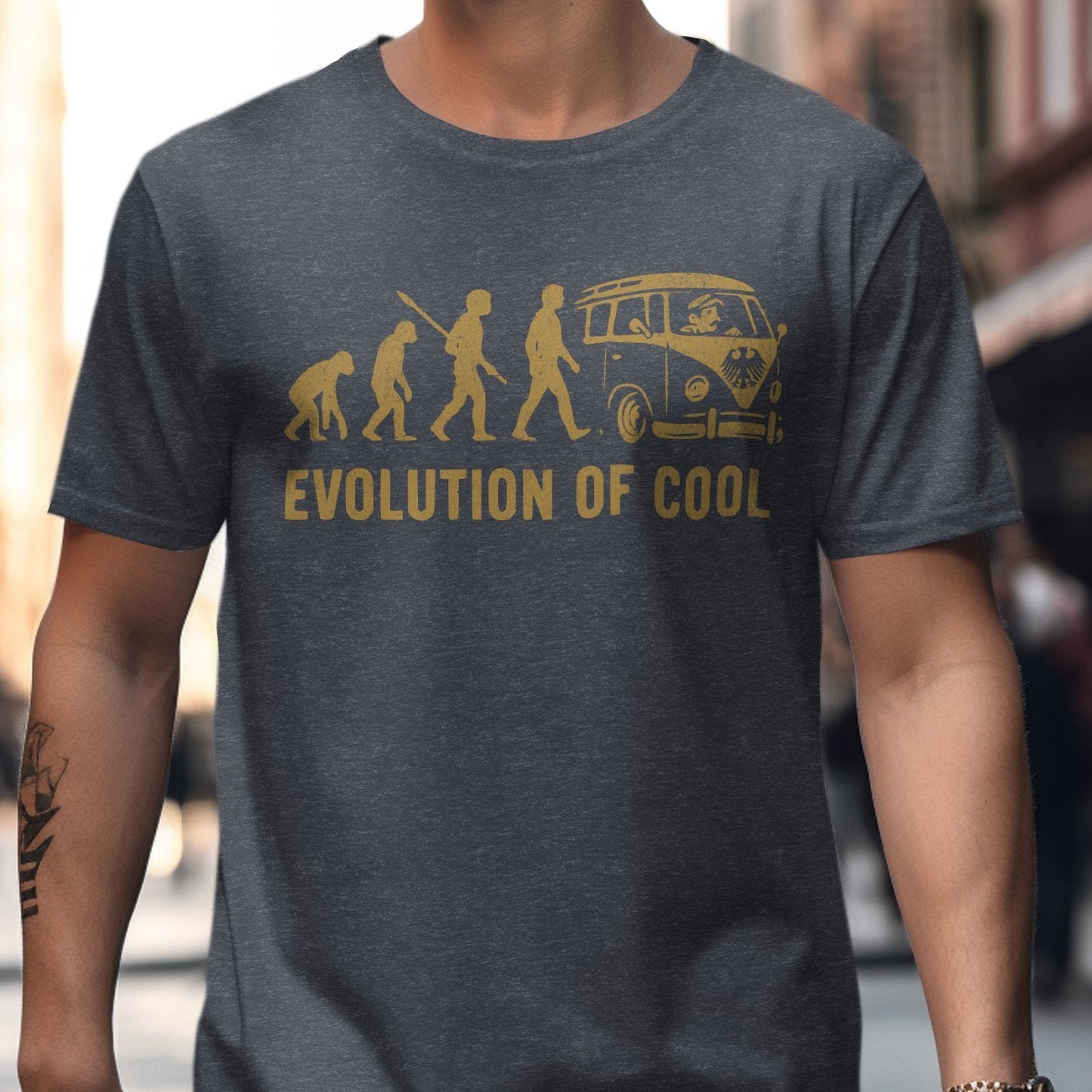 Evolution of Cool Graphic T-shirt product type