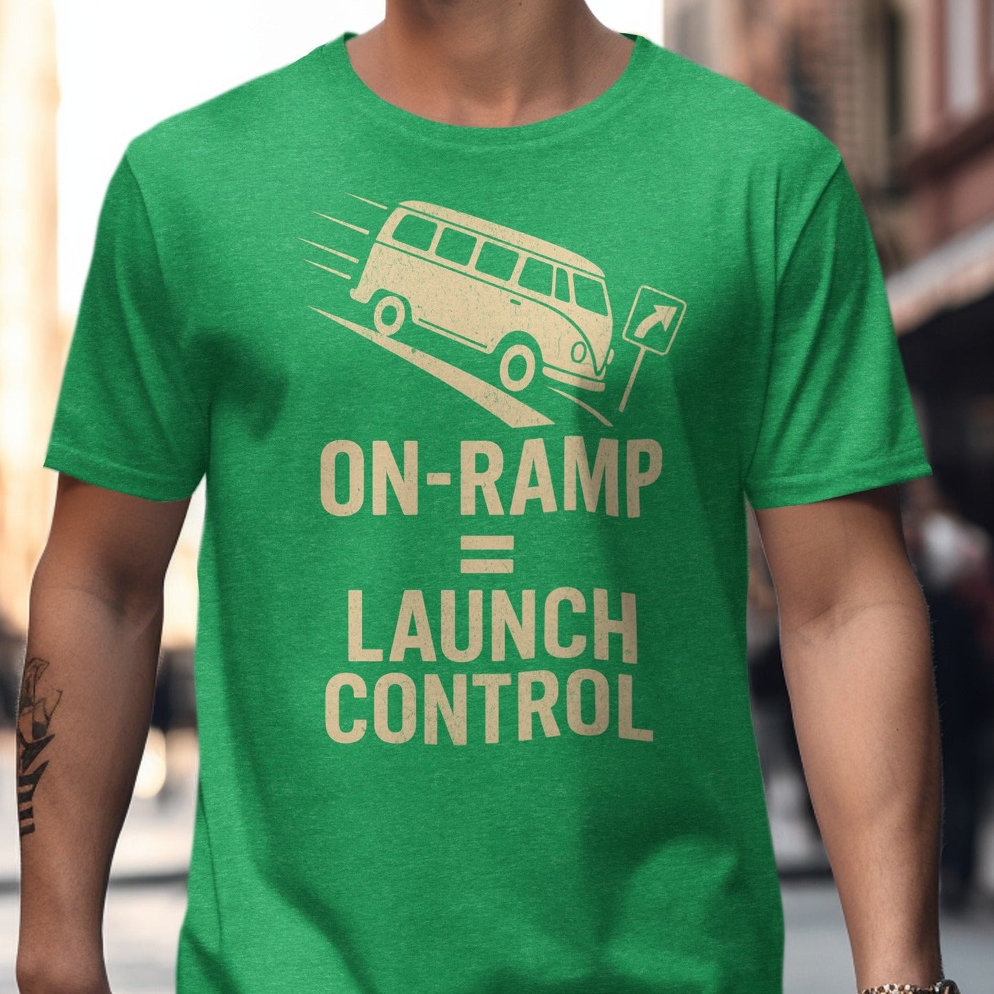 On-Ramp Equals Launch Control Graphic T-Shirt product type
