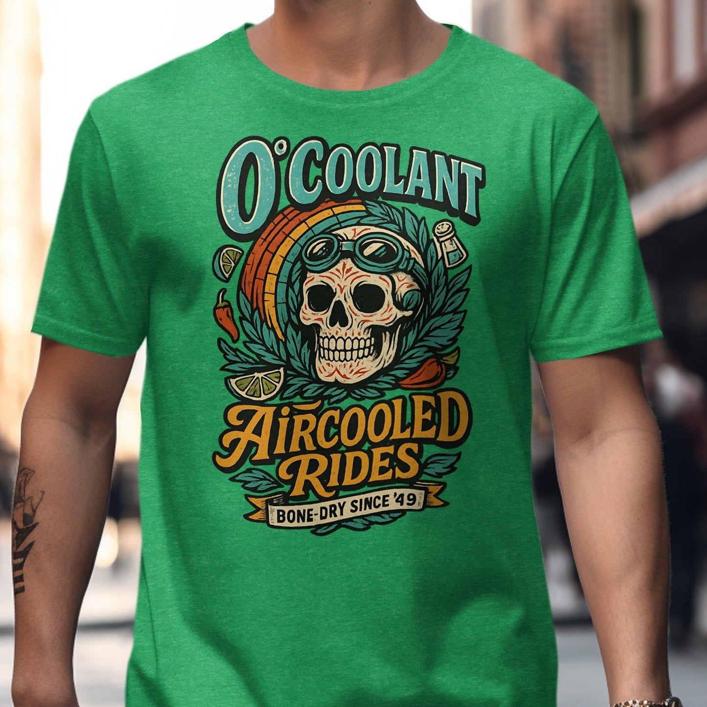 O'Coolant Aircooled Rides Bone Dry Since '49 shirt product