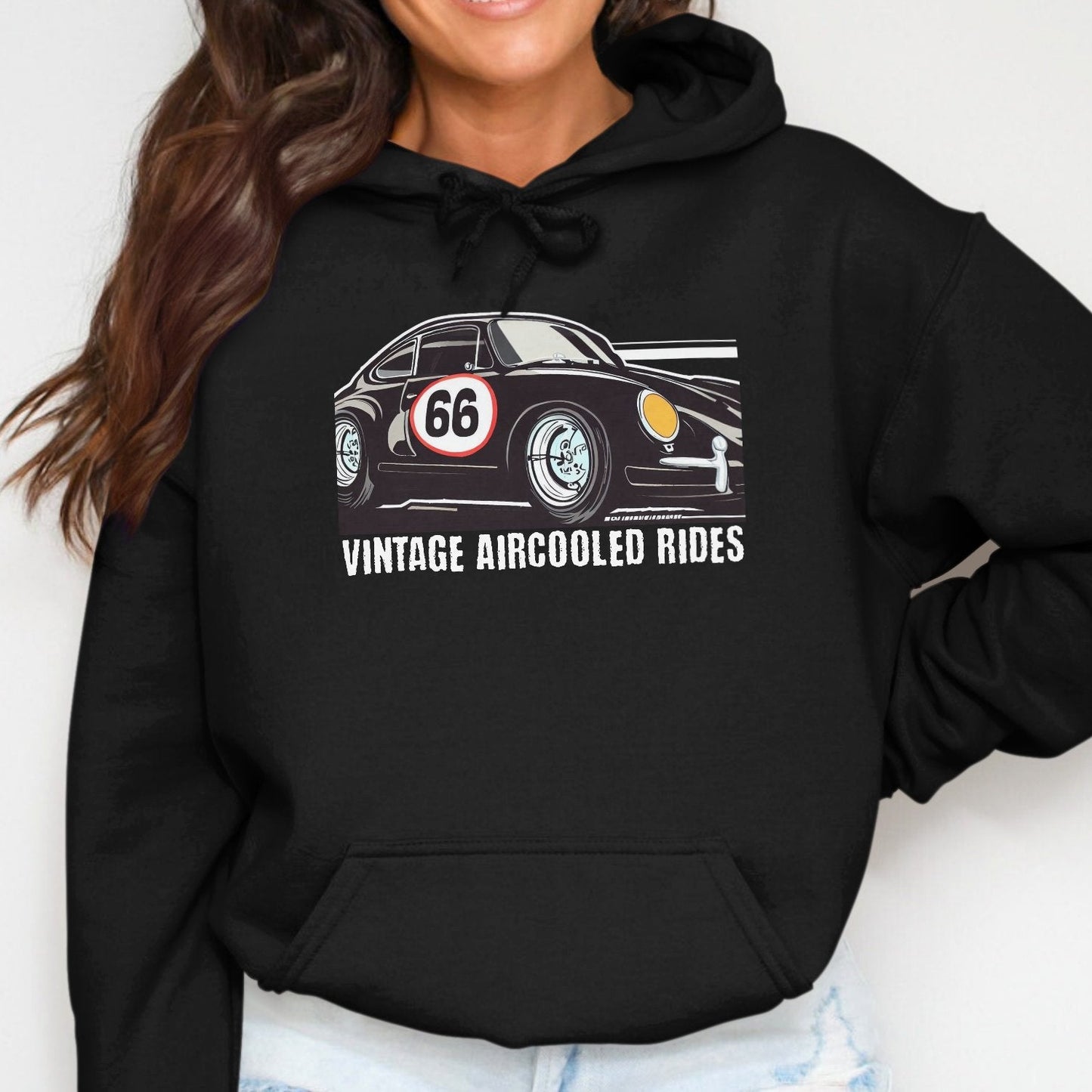 Stylish Vintage Aircooled Rides Graphic Hoodie product