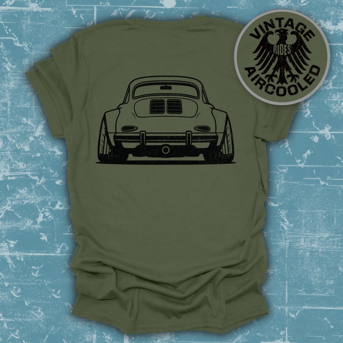 Vintage Rides Aircooled Graphic T-Shirt product type