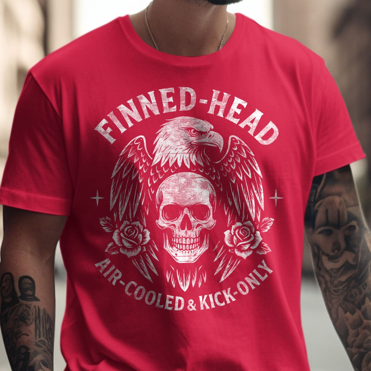 Finned-Head Air-Cooled Kick-Only T-Shirt Product