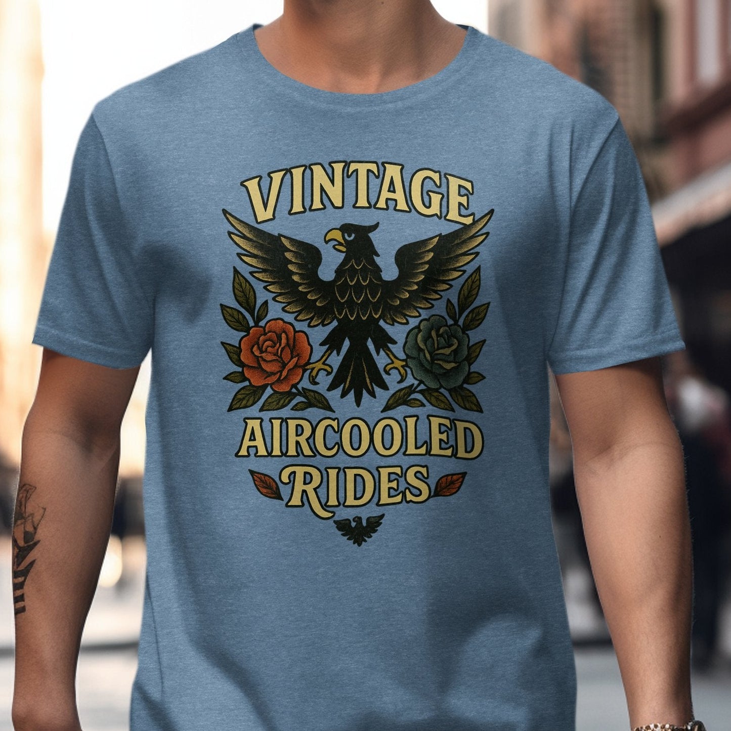 Vintage Aircooled Rides Graphic Printed T-Shirt product