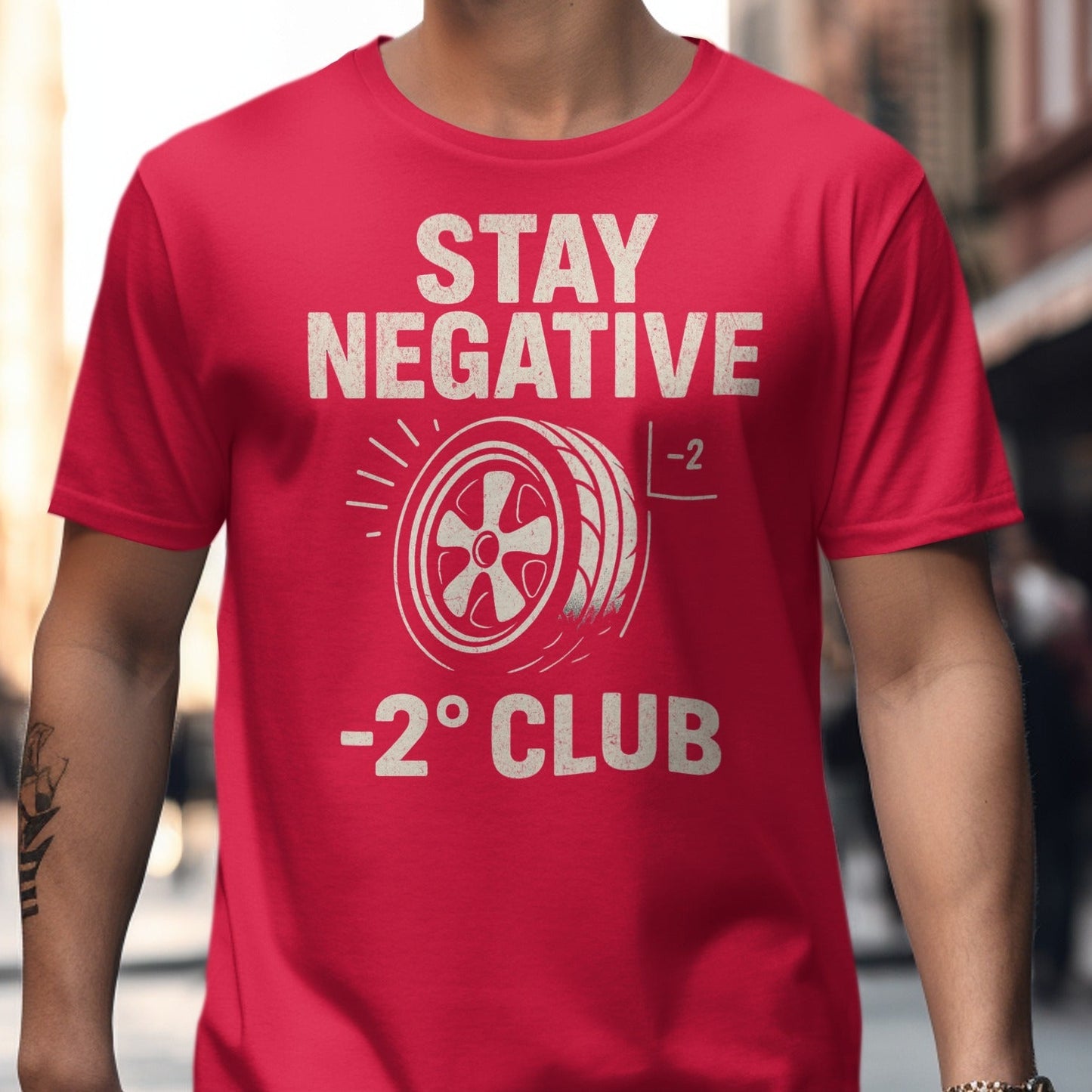 Stay Negative -2 Club Graphic Tee Shirt product type