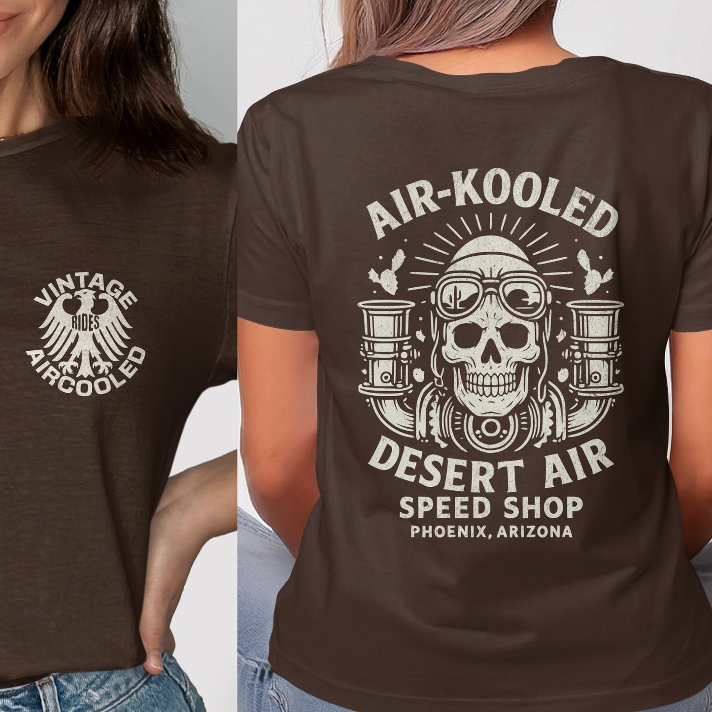 Vintage Aircooled Desert Air Speed Shop T-Shirt product type