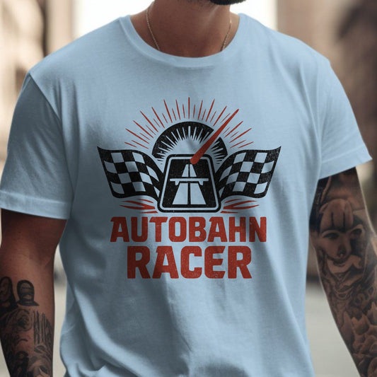 Autobahn Racer Graphic Tee for Racing Enthusiasts product type