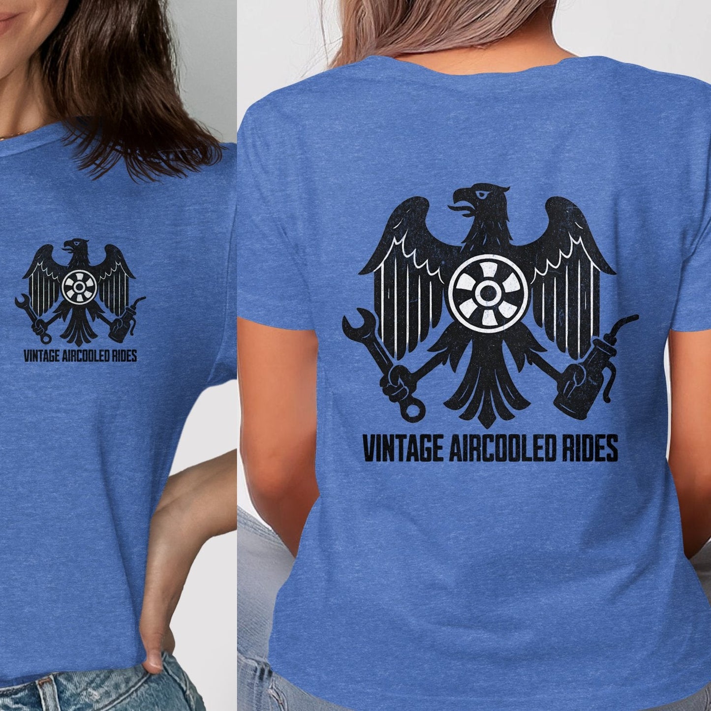 Vintage Aircooled Rides Graphic Tee Shirt product type