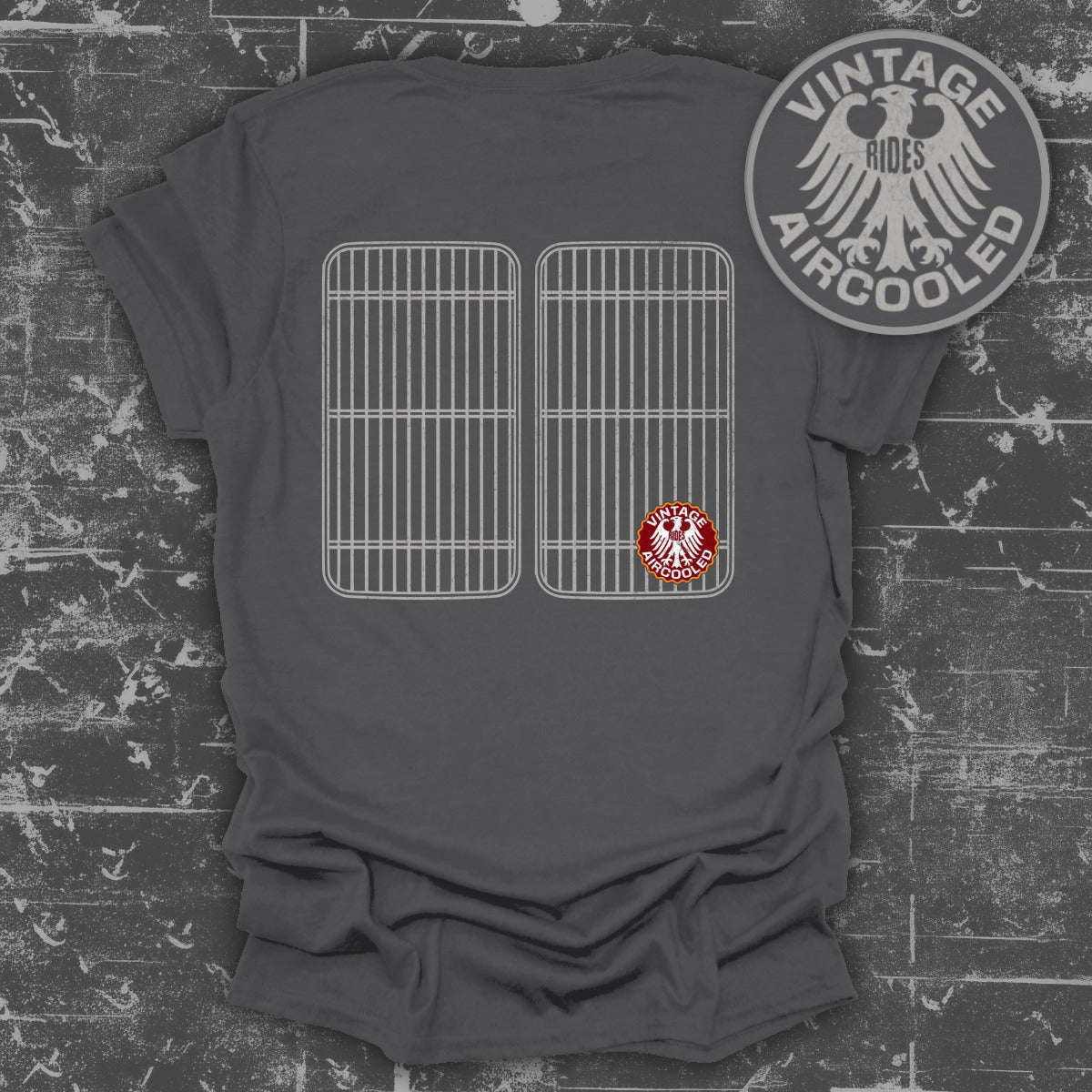 Vintage Rides Aircooled Graphic Tee Shirt product