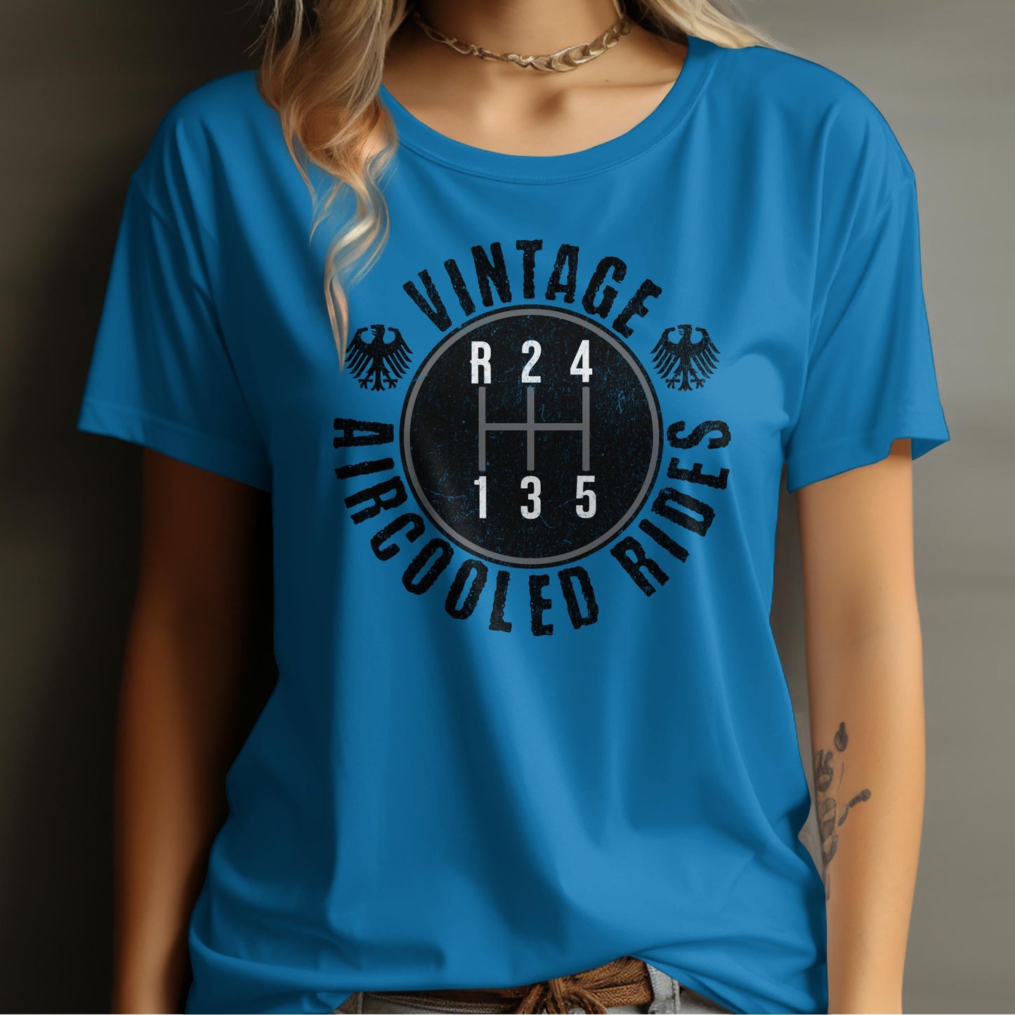 Vintage Aircooled Rides Graphic Tee product