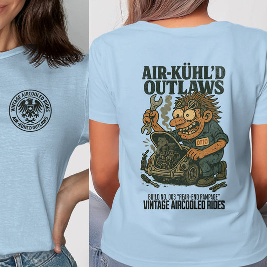 Vintage Aircooled Rides Themed Graphic T-Shirt product