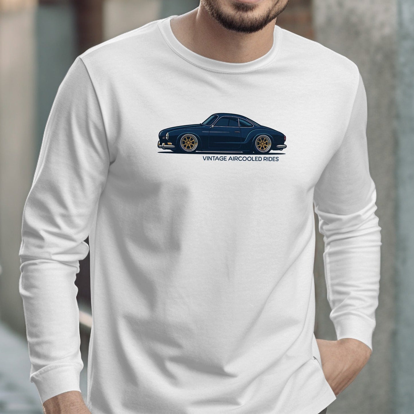 Vintage Aircooled Rides Long Sleeve Shirt Product
