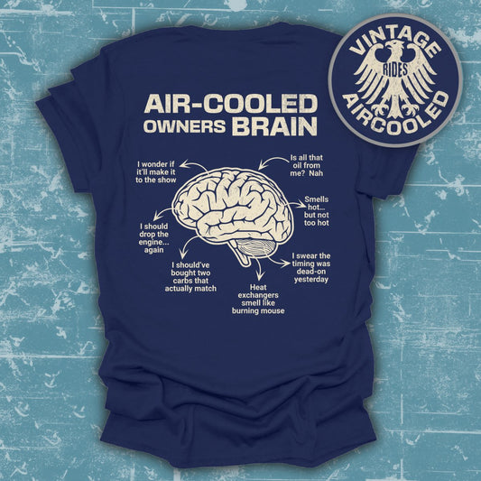 Air Cooled Owners Brain Vintage Shirt product type