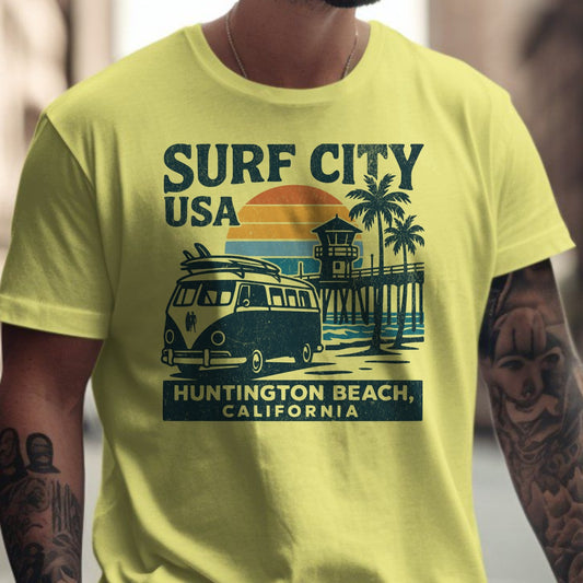 Surf City USA Huntington Beach Fashionable Shirt product