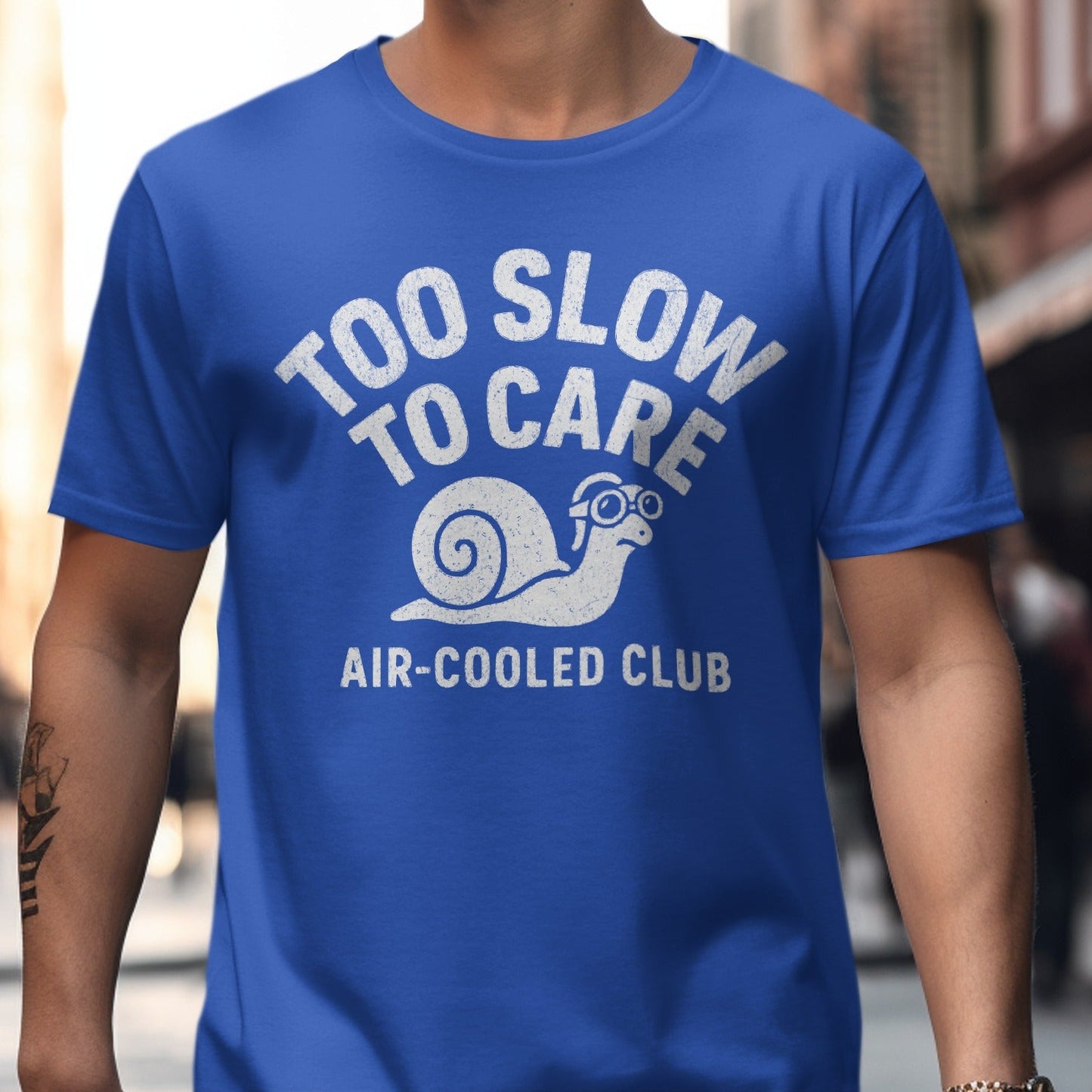 Too Slow To Care Air-Cooled Club T-shirt product