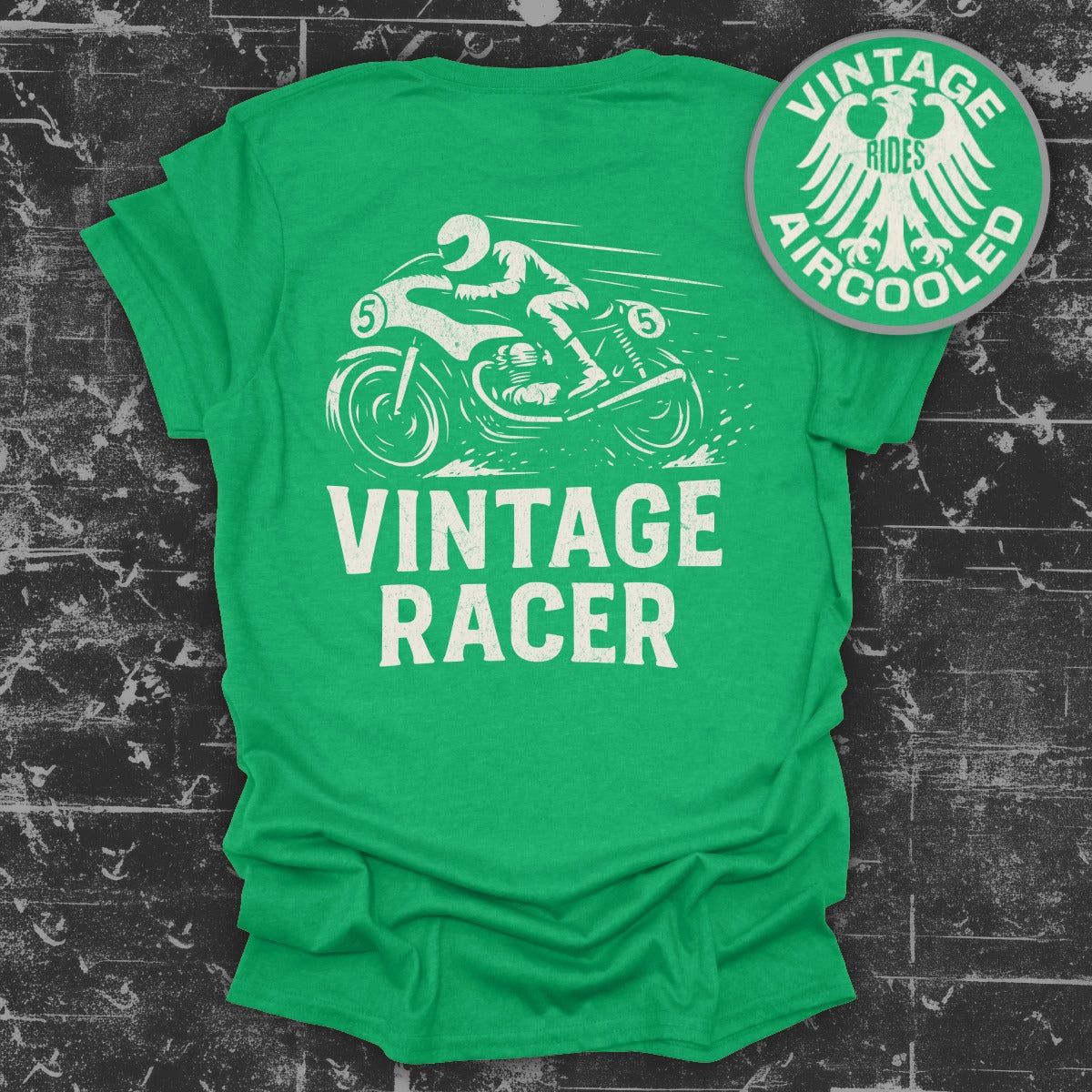 Vintage Racer Graphic Design Shirt product type
