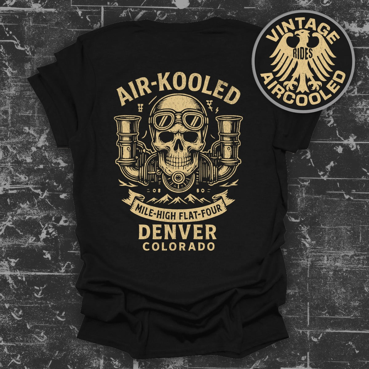 Air-Kooled Denver Colorado Vintage Rides shirt product type