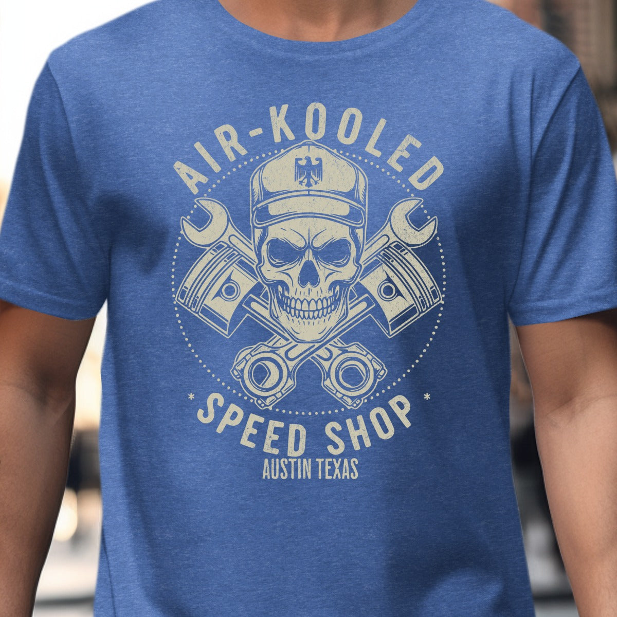 Air-Kooled Speed Shop Graphic Tee product