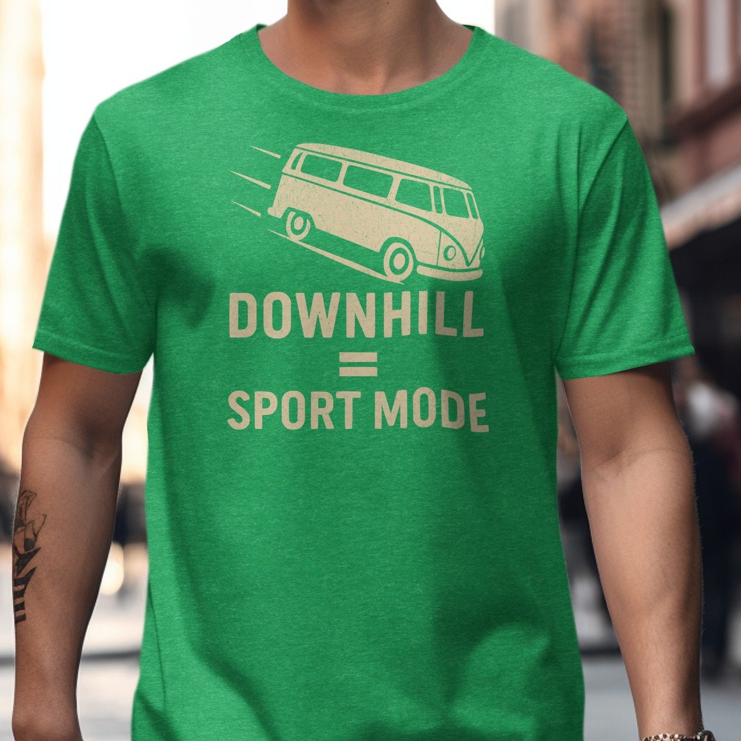 Downhill Sport Mode Graphic Tee product