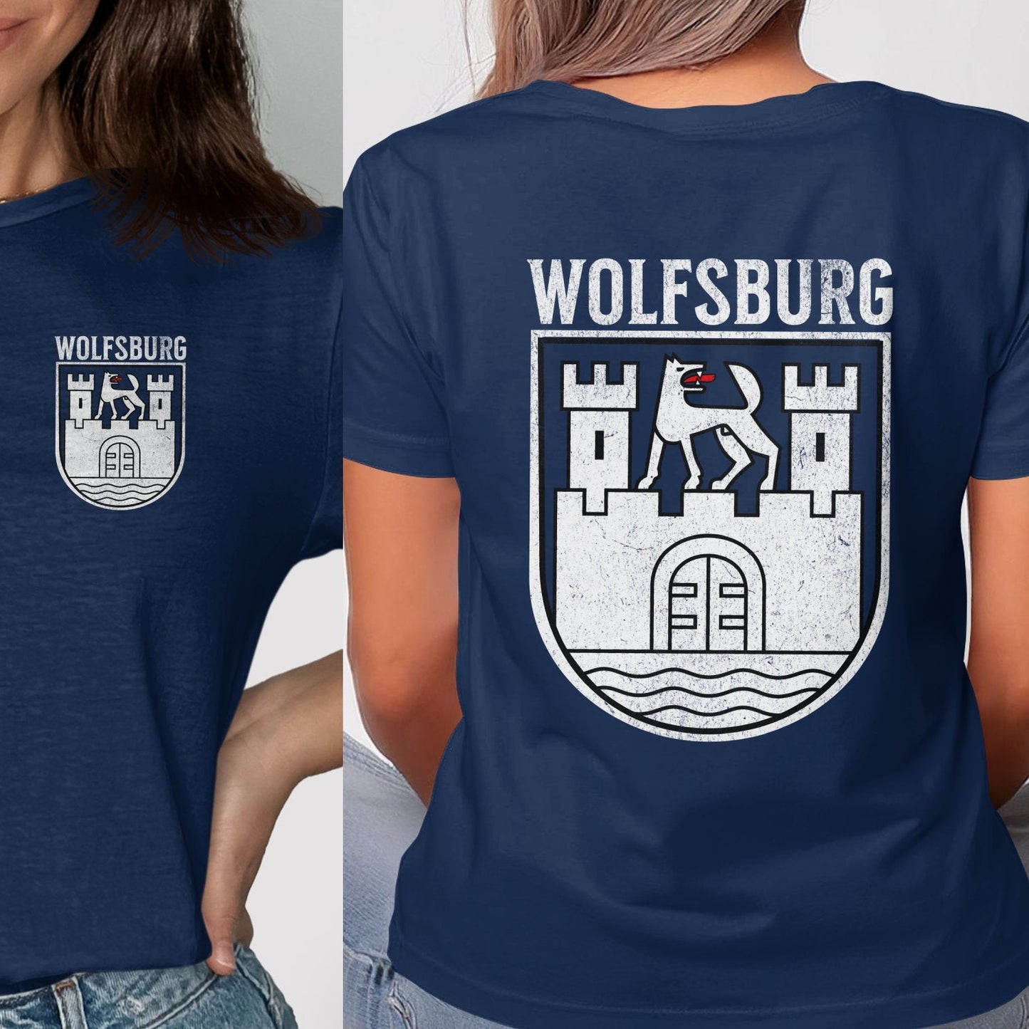 Wolfsburg Crest Graphic Tee Classic Crewneck T-Shirt product