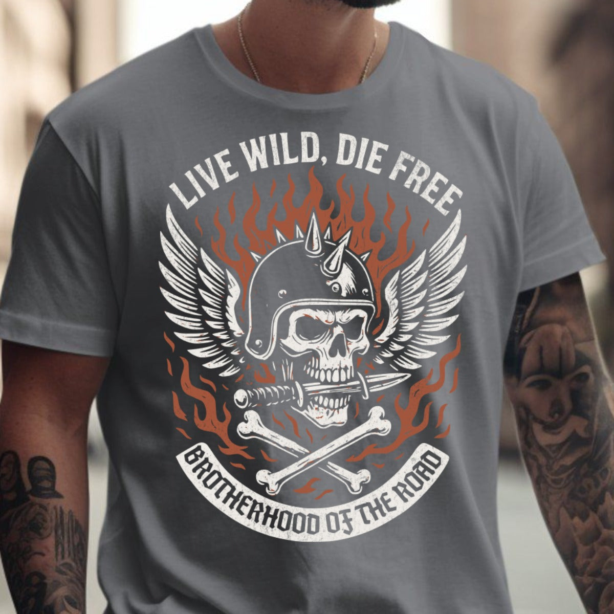 Live Wild Die Free Brotherhood Of The Road product type