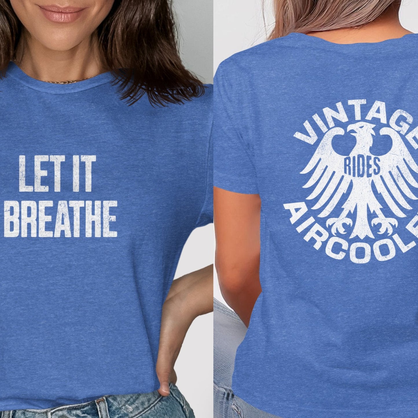 Let It Breathe Vintage Rides Aircooled T-shirt