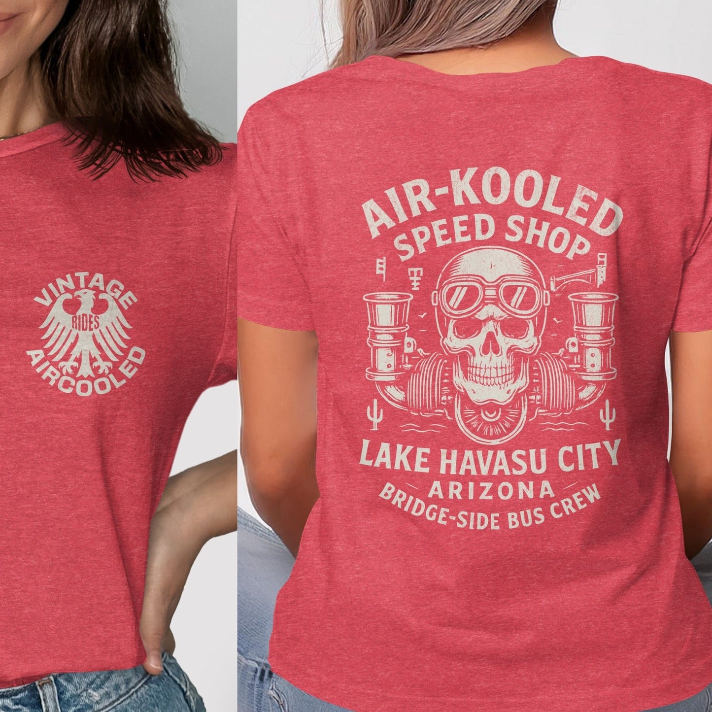 Air-Kooled Speed Shop Vintage Graphic T-shirt product