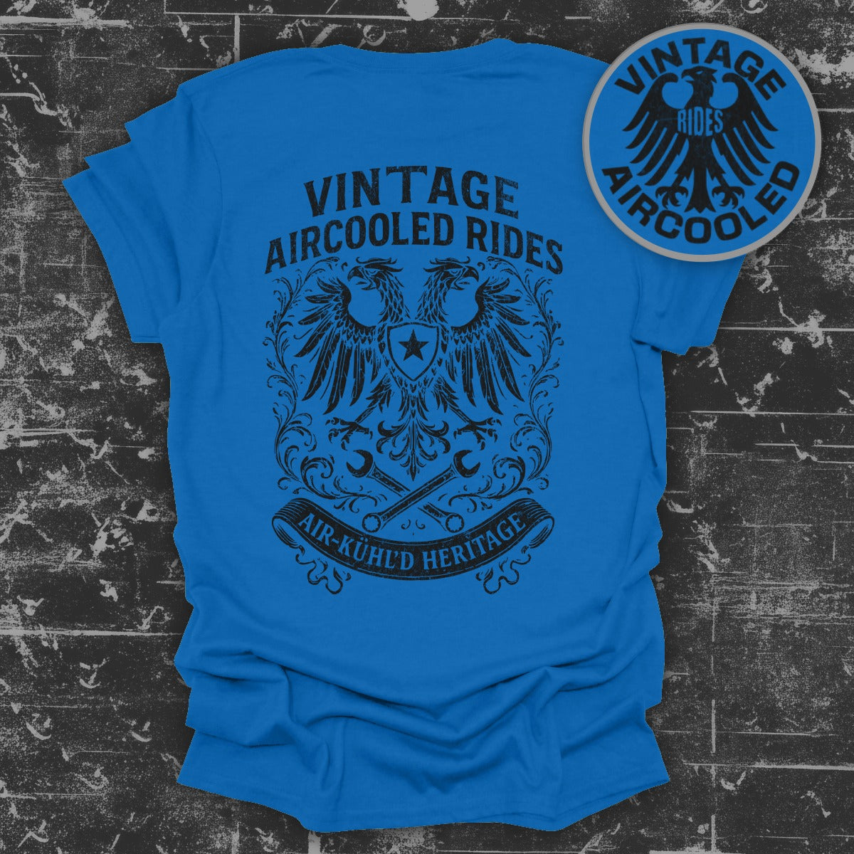 Vintage Air Cooled Rides Air Kuhld Heritage shirt