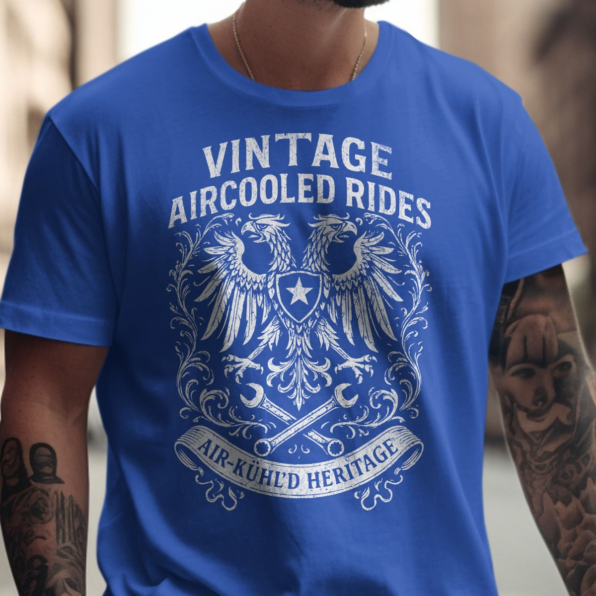 Vintage Aircooled Rides Air-Kuhl'd Heritage T-Shirt