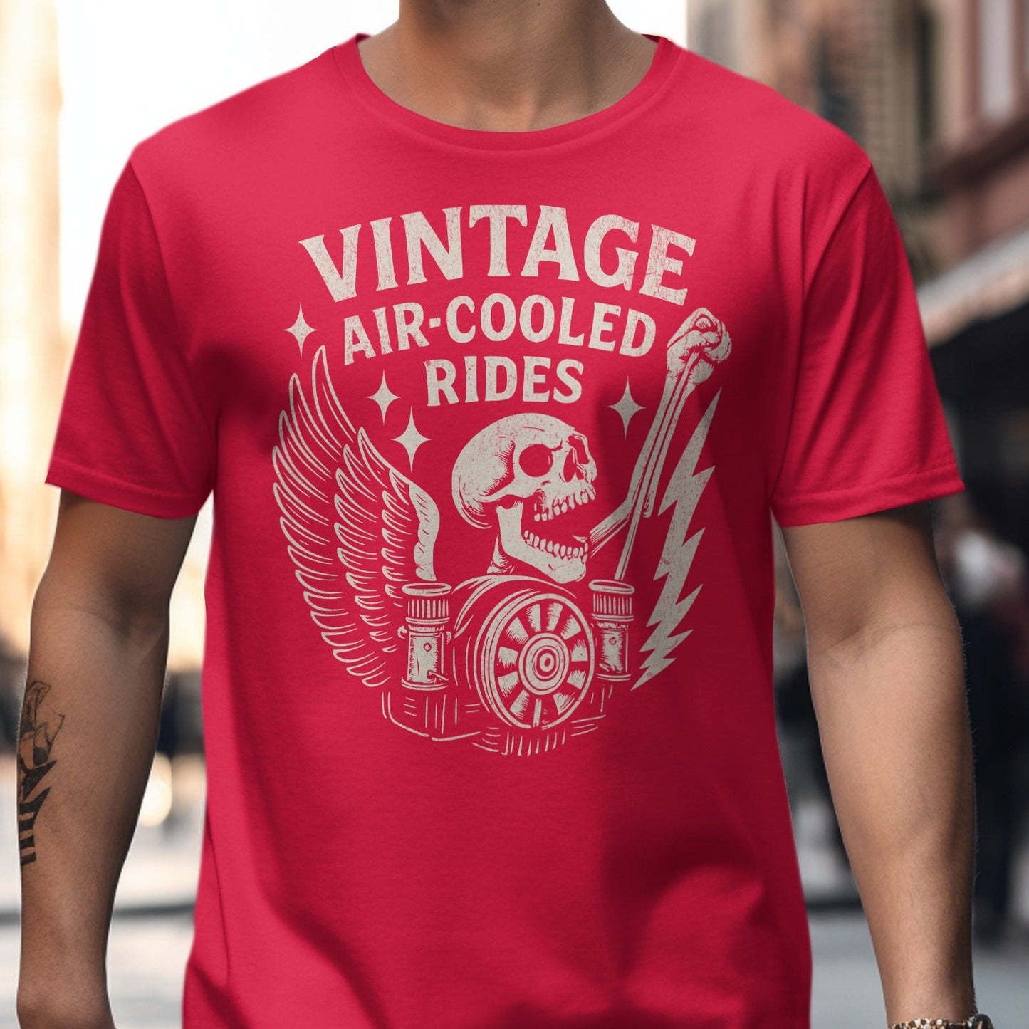 Vintage Air-Cooled Rides Graphic T-Shirt product