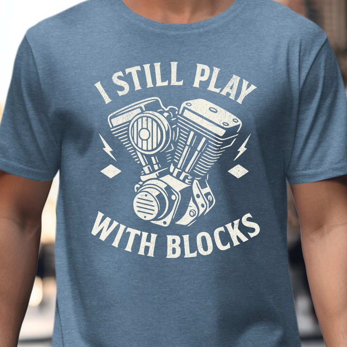 I Still Play With Blocks Graphic T Shirt product type