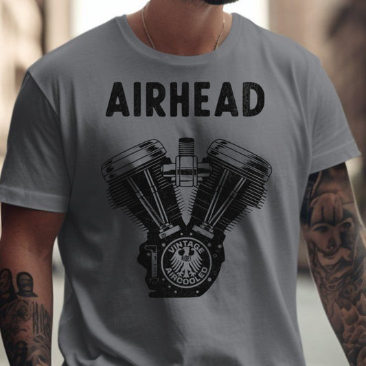 Vintage Airhead Grey Graphic Tee Shirt product type