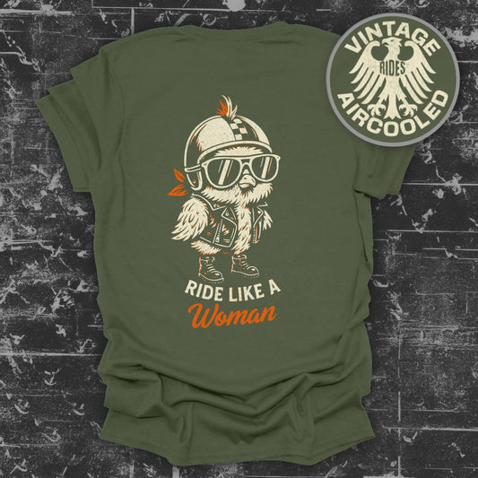 Ride Like a Woman Vintage T-Shirt product type