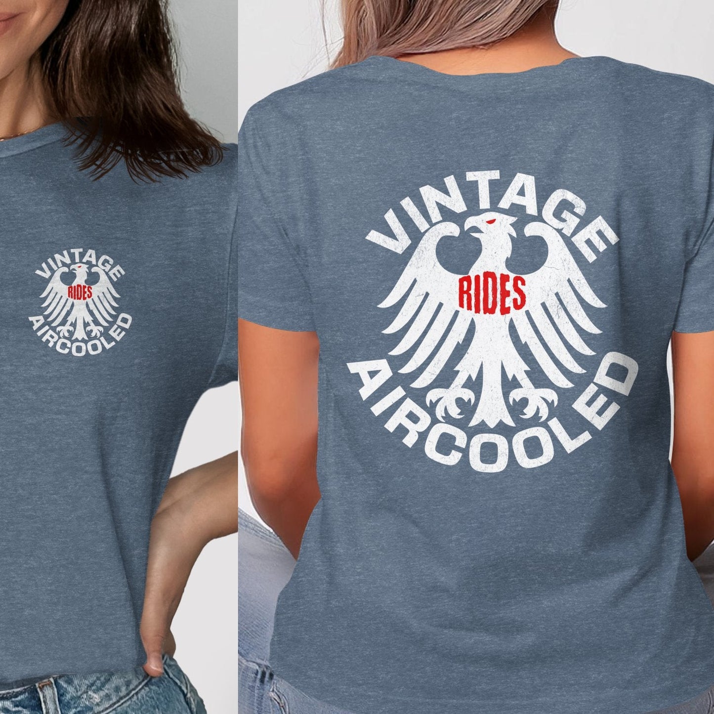 Vintage Aircooled Rides Graphic Tee Product Type