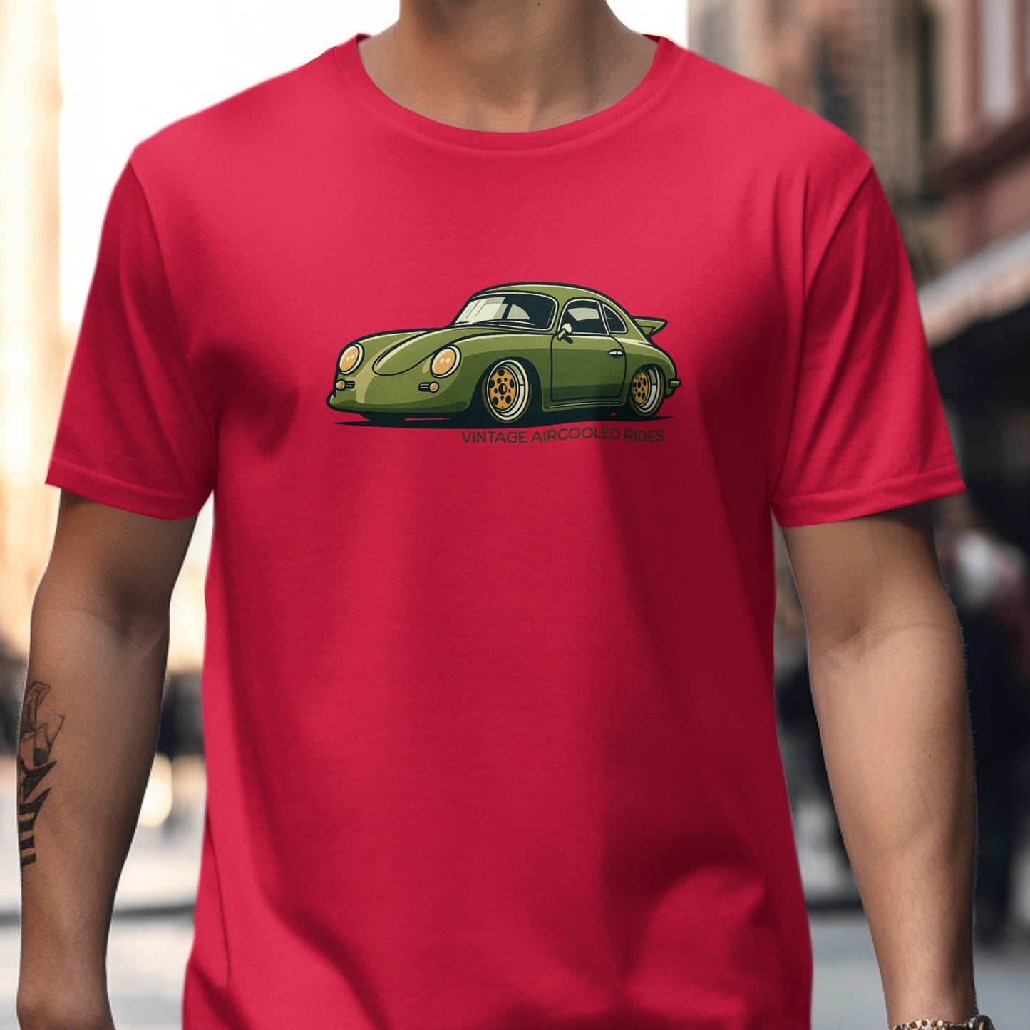 Vintage Aircooled Rides Graphic Tee Shirt product type
