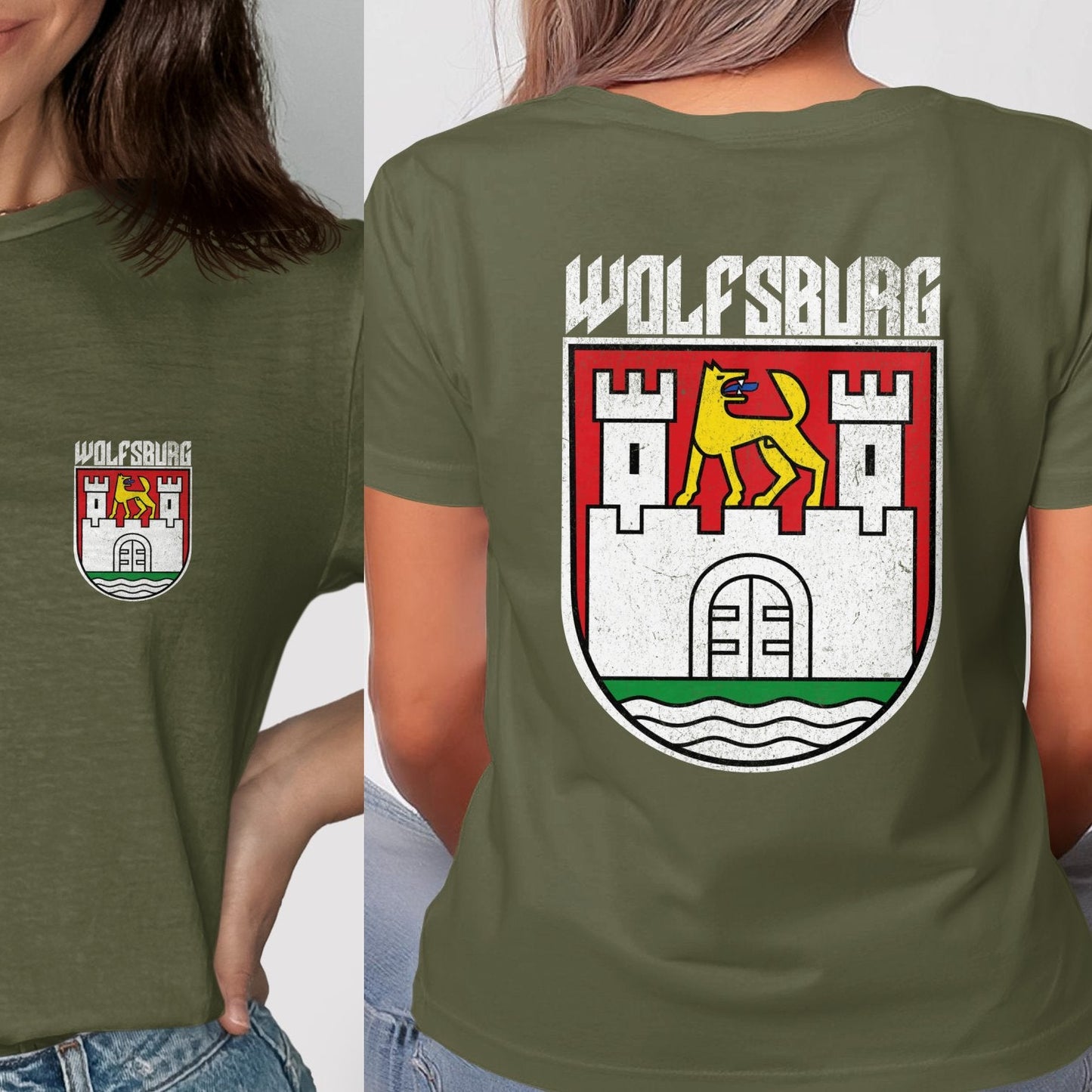 Wolfsburg City Emblem Graphic T-Shirt product type