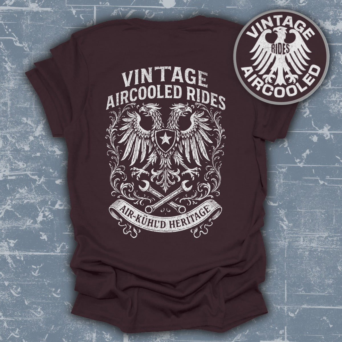 Vintage Aircooled Rides Air-Kühl Heritage Shirt