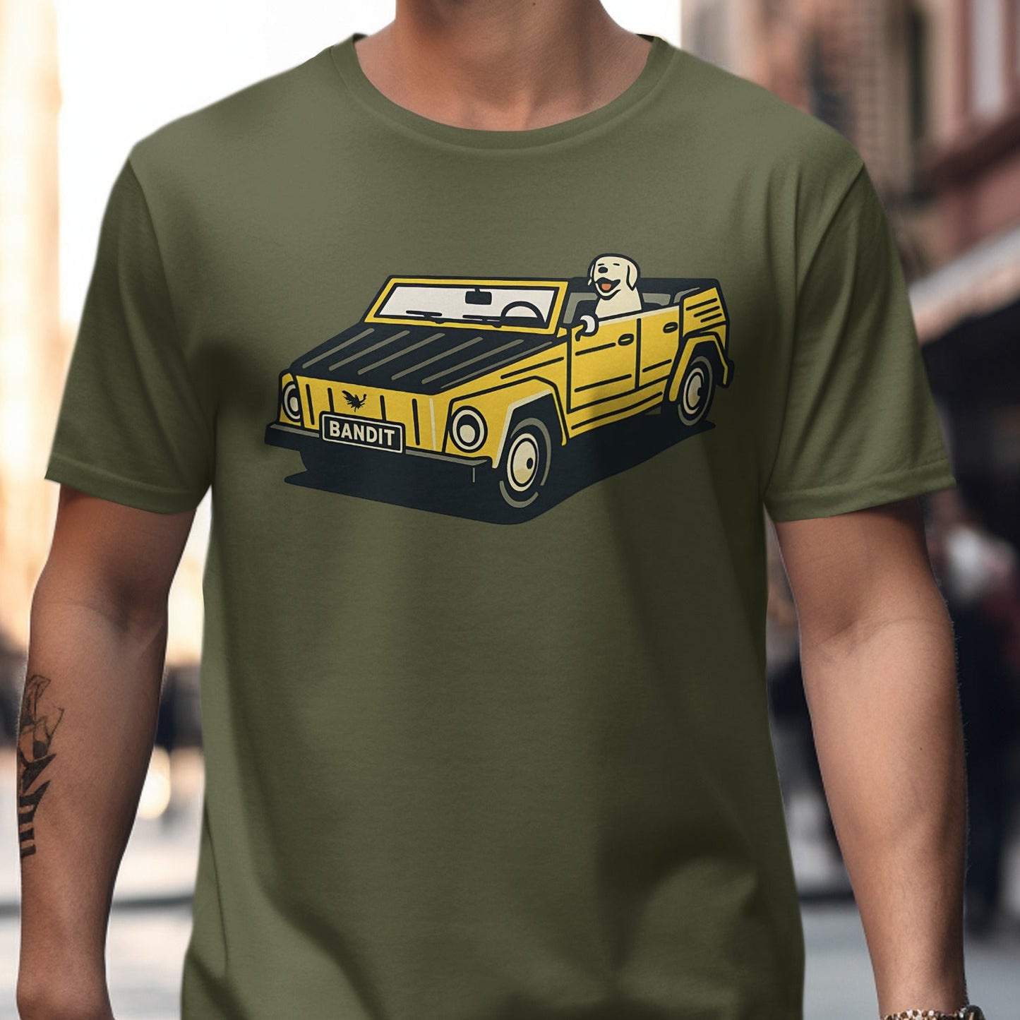 Quirky Truck Design T-Shirt Perfect for Casual Product