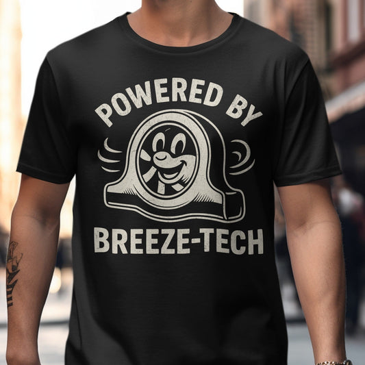 Powered by Breeze-Tech Graphic T-Shirt product