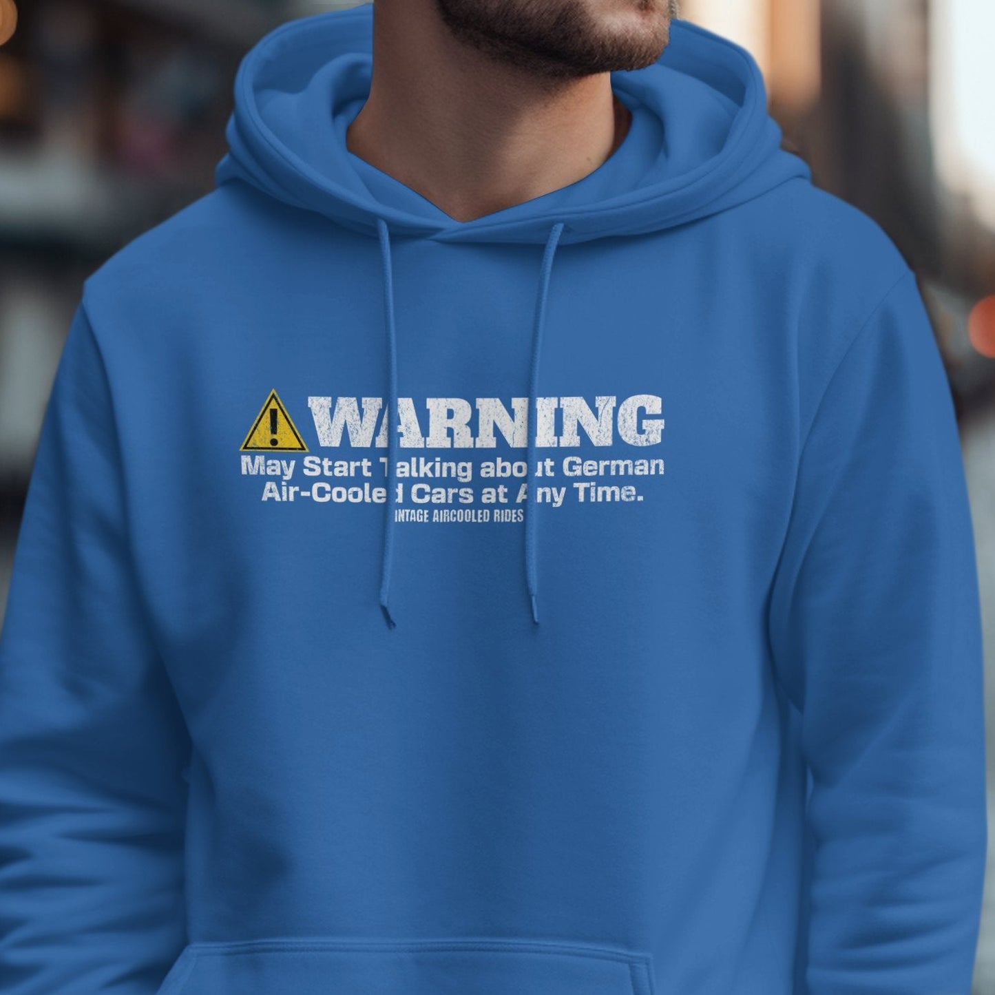 Warning German Air Cool Car Enthusiast Hoodie product type