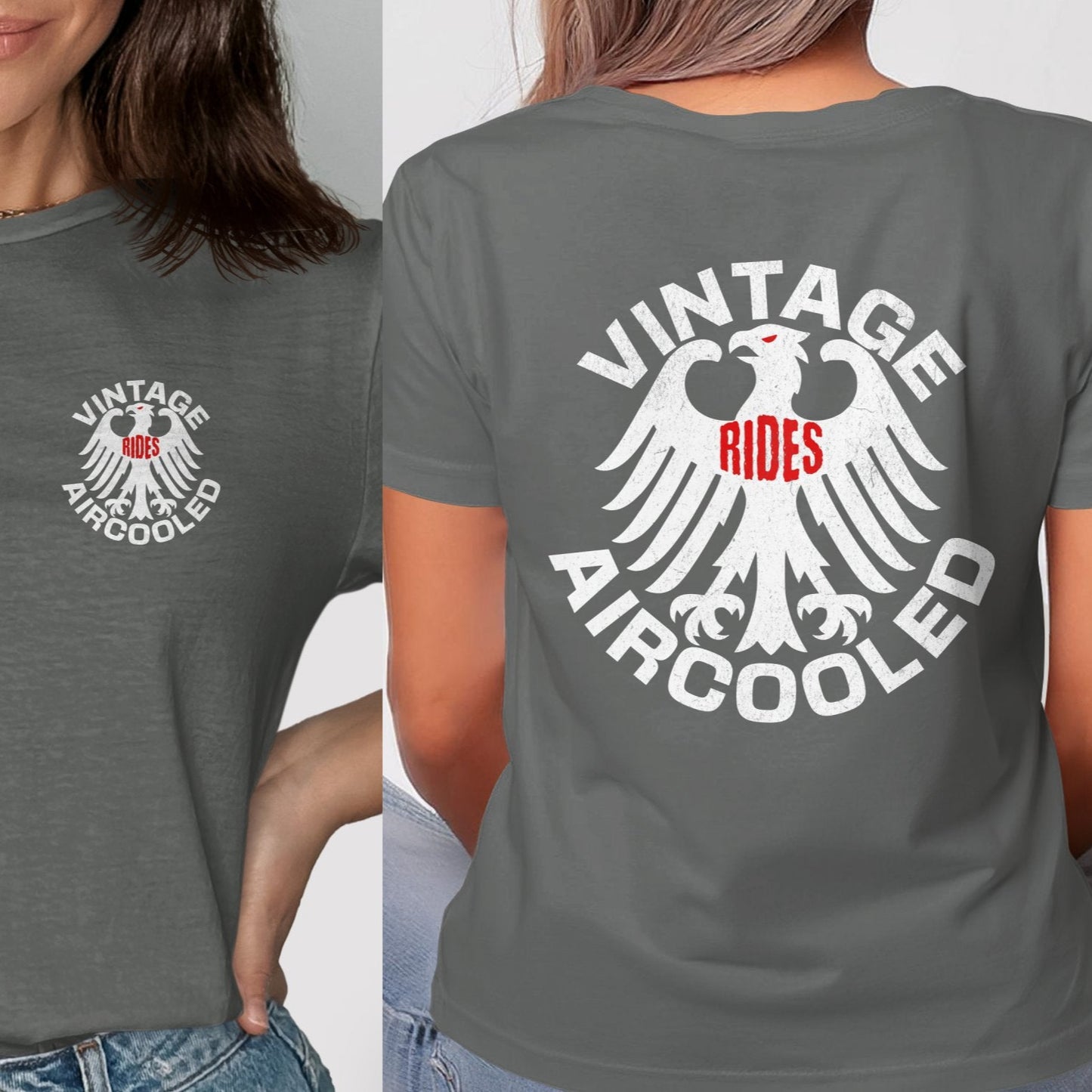 Vintage Aircooled Rides Graphic Tee product