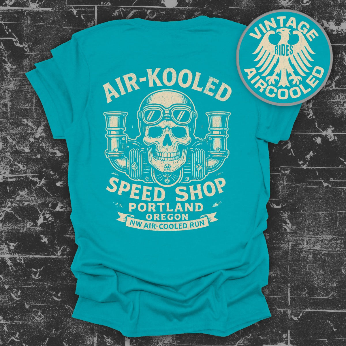 Air-Kooled Speed Shop Portland Oregon T-shirt product