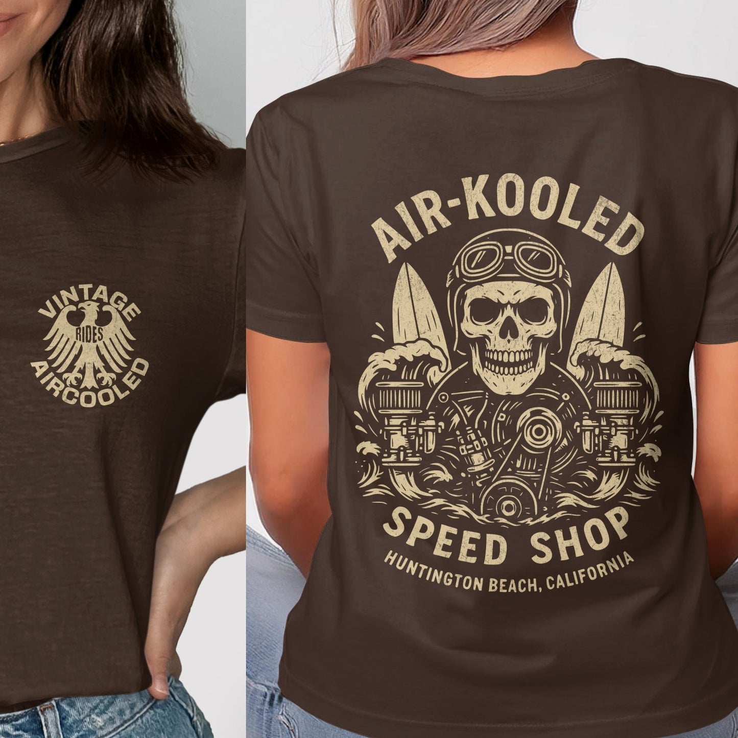 Vintage Aircooled Speed Shop Graphic Tee product type