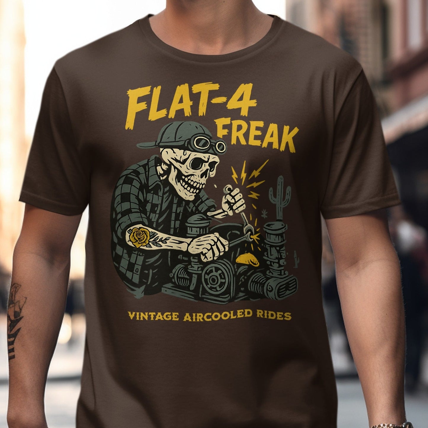 Flat 4 Freak Vintage Aircooled Rides T-shirt product type